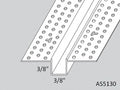Wall Reveal Vinyl Bead AS5130  3/8" D x 3/8" W x 92" Lg.