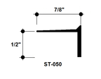 1/2" Aluminum "L" Edge Trim, Primed for Painting ST-050 / 92" Lengths (7'-8")