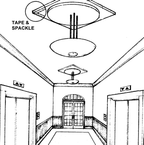 L Bead Aluminum Edge Trim ST-050 1/2" Depth x 8' Lg.