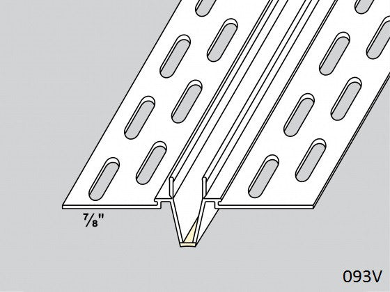093 V Expansion Bead 92" Ridged Vinyl PVC