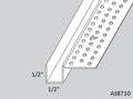 AS8710  1/2" x 1/2" Vinyl "F" Reveal Bead 8'-0" Lengths