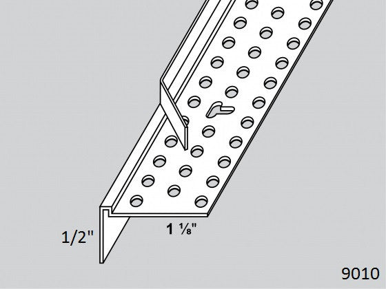 1/2" Vinyl Tear Away "L" Bead 9008 / 92" Lengths (7'-8")