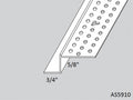 Z Shadow Bead Vinyl AS5910 5/8" D x 3/4" W x 8'-0" Lg.