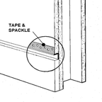 Z Shadow Bead Aluminum STR-075-063 3/4" W x 5/8" D x 8' Lg.